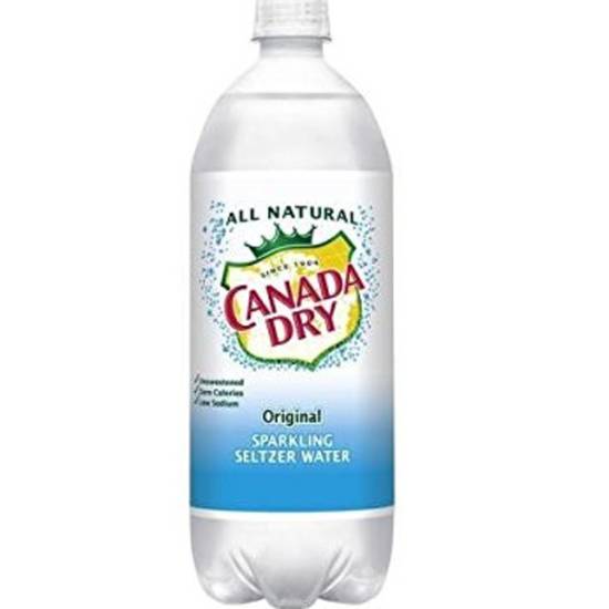 Canada Dry Original Sparkling Seltzer Water (20 fl oz)