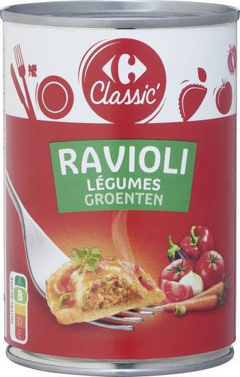 Carrefour Classic' - Plat cuisiné ravioli légumes