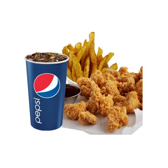 8 Pc Boneless Chicken Combo 鸡块套餐