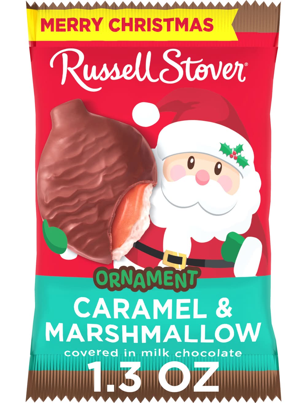 Russell Stover Caramel & Marshmallow Ornament (1.3 oz)