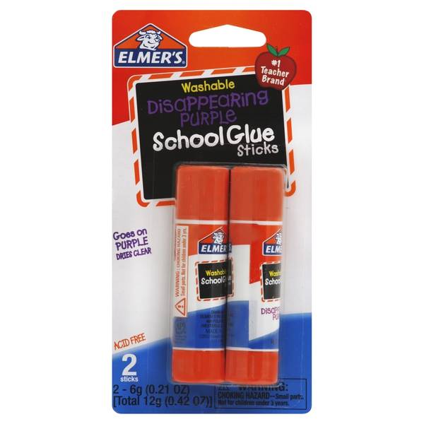 Elmer Washable School Glue Sticks