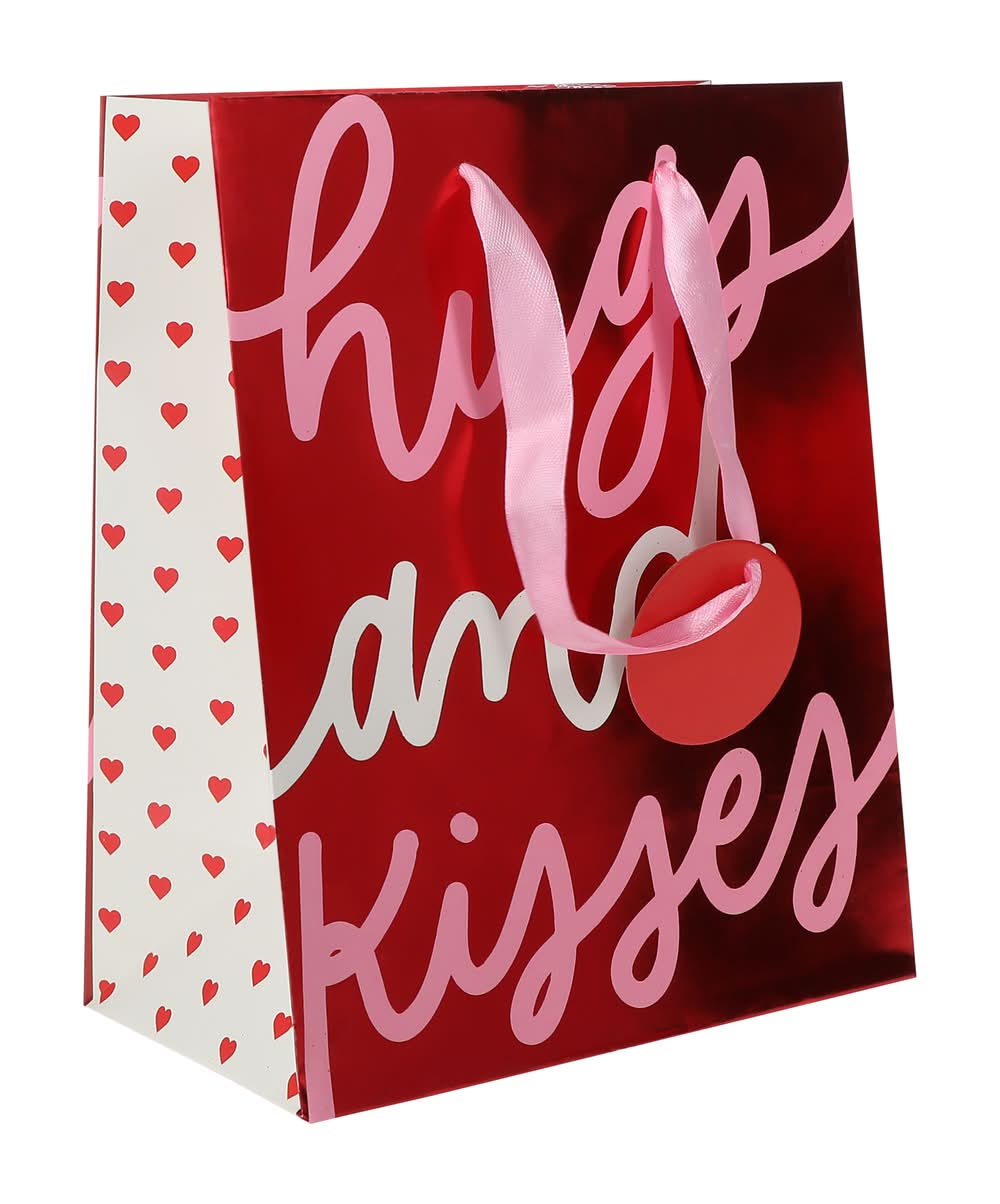 Valentine's Gift Bag Hugs and Kisses