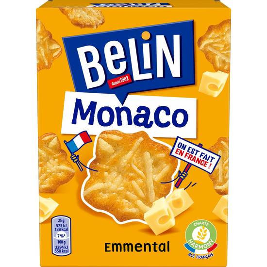 Monaco emmental BELIN 100g