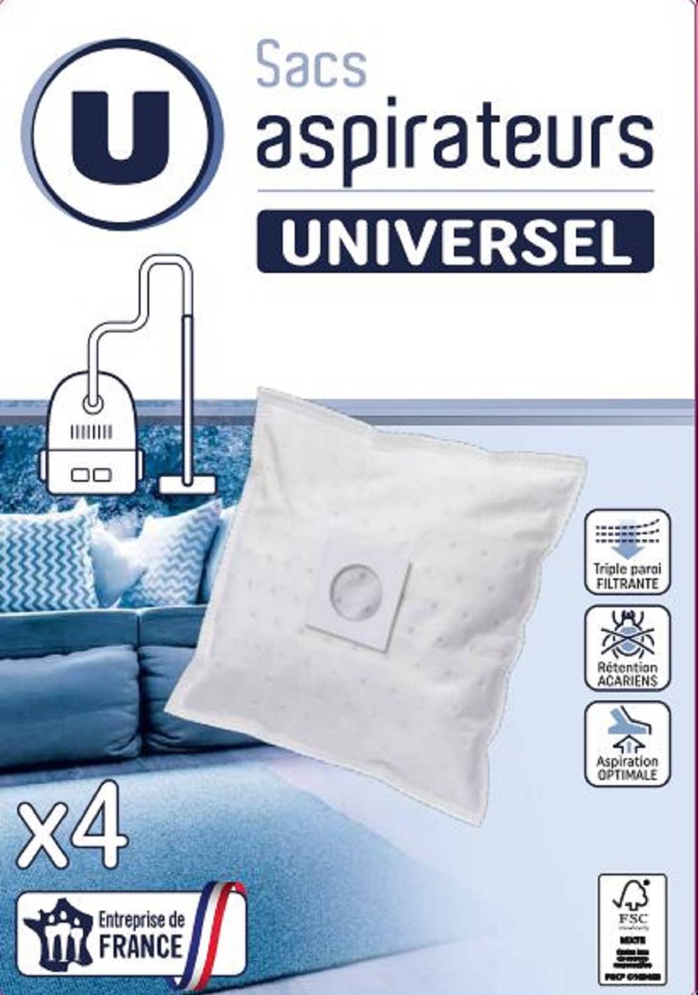 Les Produits U - Sac aspirateur universel (4)