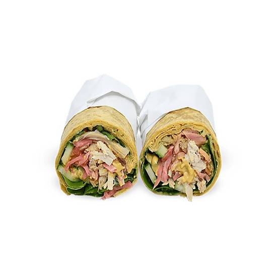 lemongrass chicken wrap