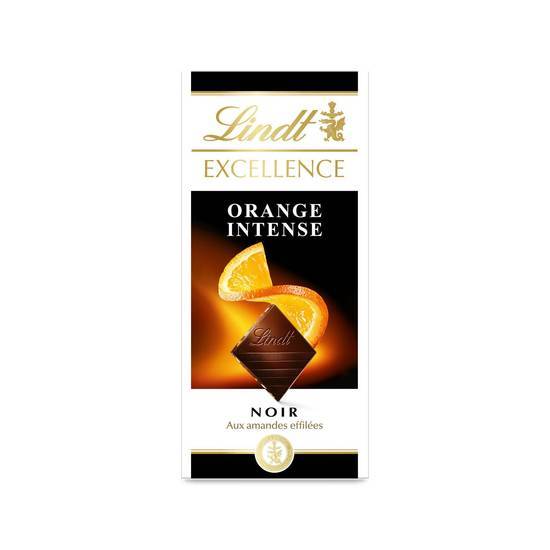 Lindt - Excellence chocolat, orange intense, noir (100g)