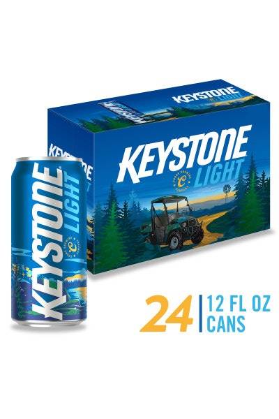 Keystone Light Beer (24 ct, 12 fl oz)