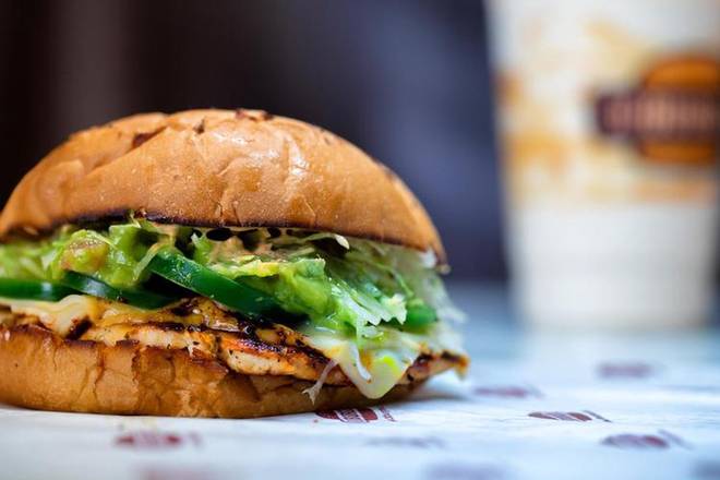 18.Spicy Baja Chicken Burger