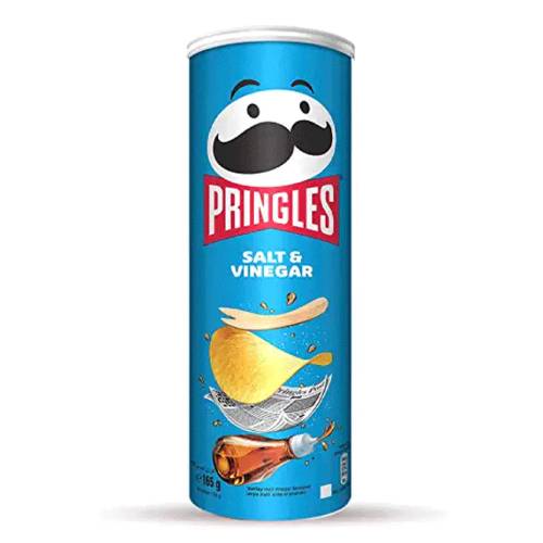 Chips Pringles sal y vinagre 165gr