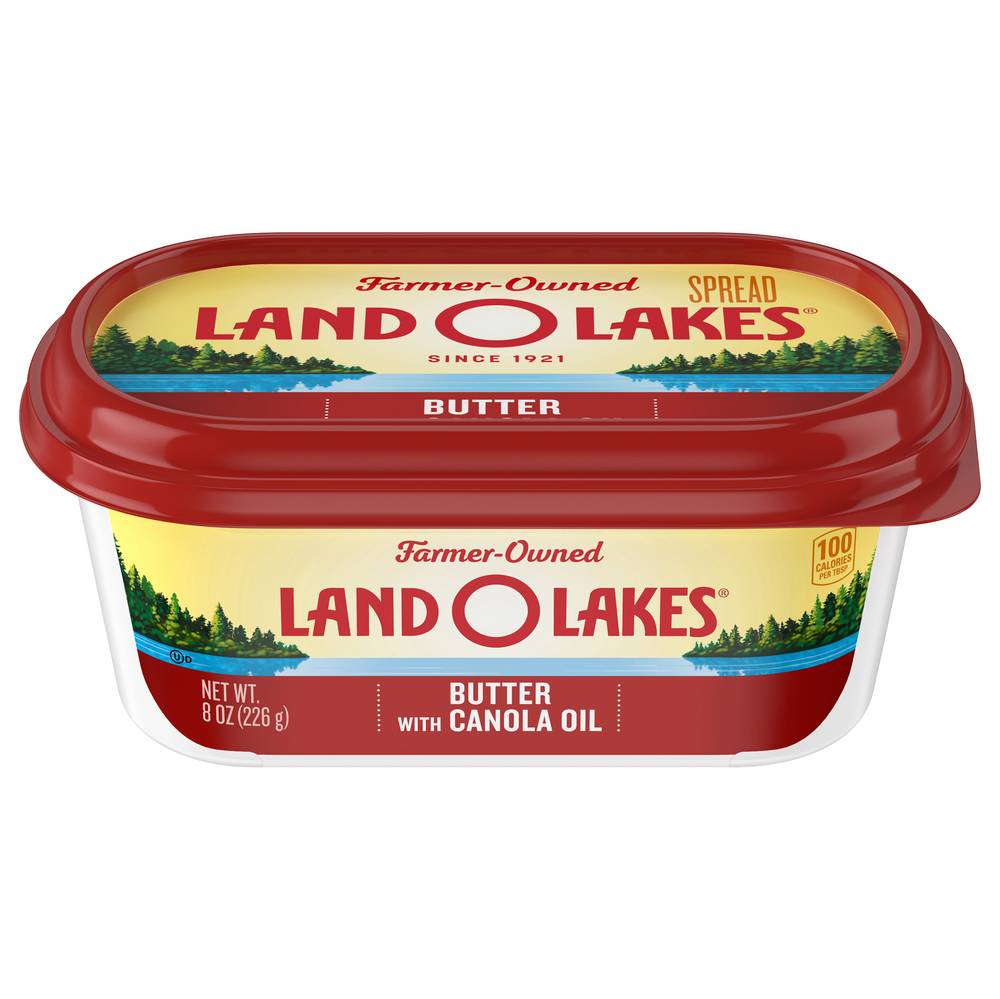 Land O'Lakes Butter With Canola Oil (8 oz)