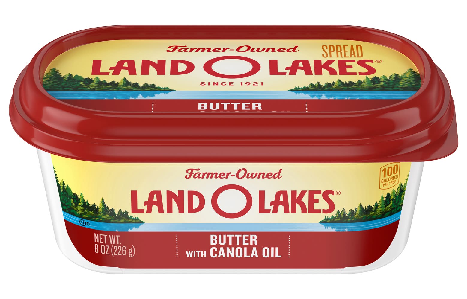 Land O'Lakes Spreadable Butter With Canola Oil (8 oz)