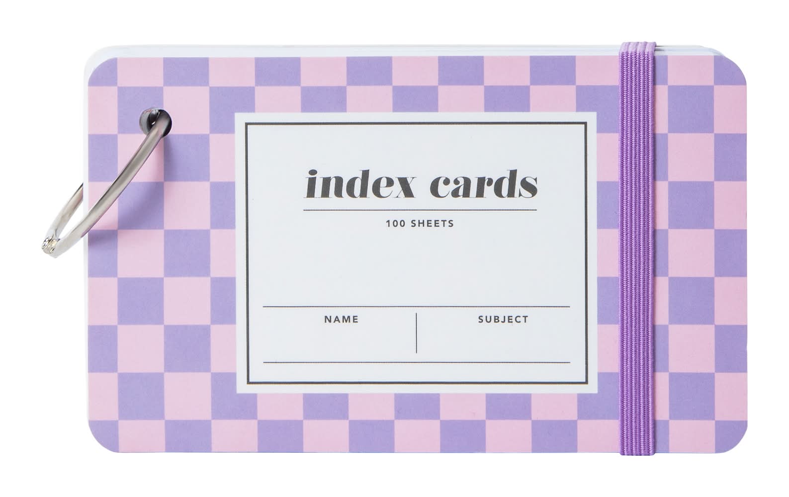 Index Card Book Pink