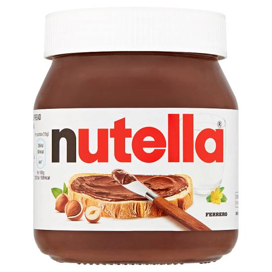 Nutella Hazelnut Spread With Cocoa