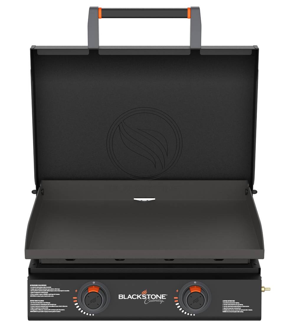 Blackstone 22\" Culinary Omnivore Portable Griddle 361-Sq. in black powder-coated steel Portable Liquid propane Grill | 2243