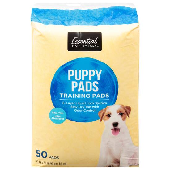 Essential Everyday Ultra Thin & Absorbent Puppy Pads (50 ct)