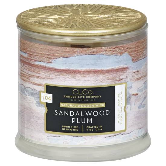 Clco. Sandalwood Plum Candle