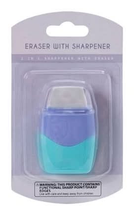 2 In 1 Sharpener Blue/Green