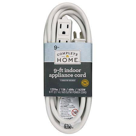 Complete Home Appliance Cord 9 ft