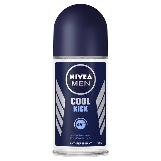 Nivea Men Cool Kick Roll on Antiperspirant Deodorant 50ml