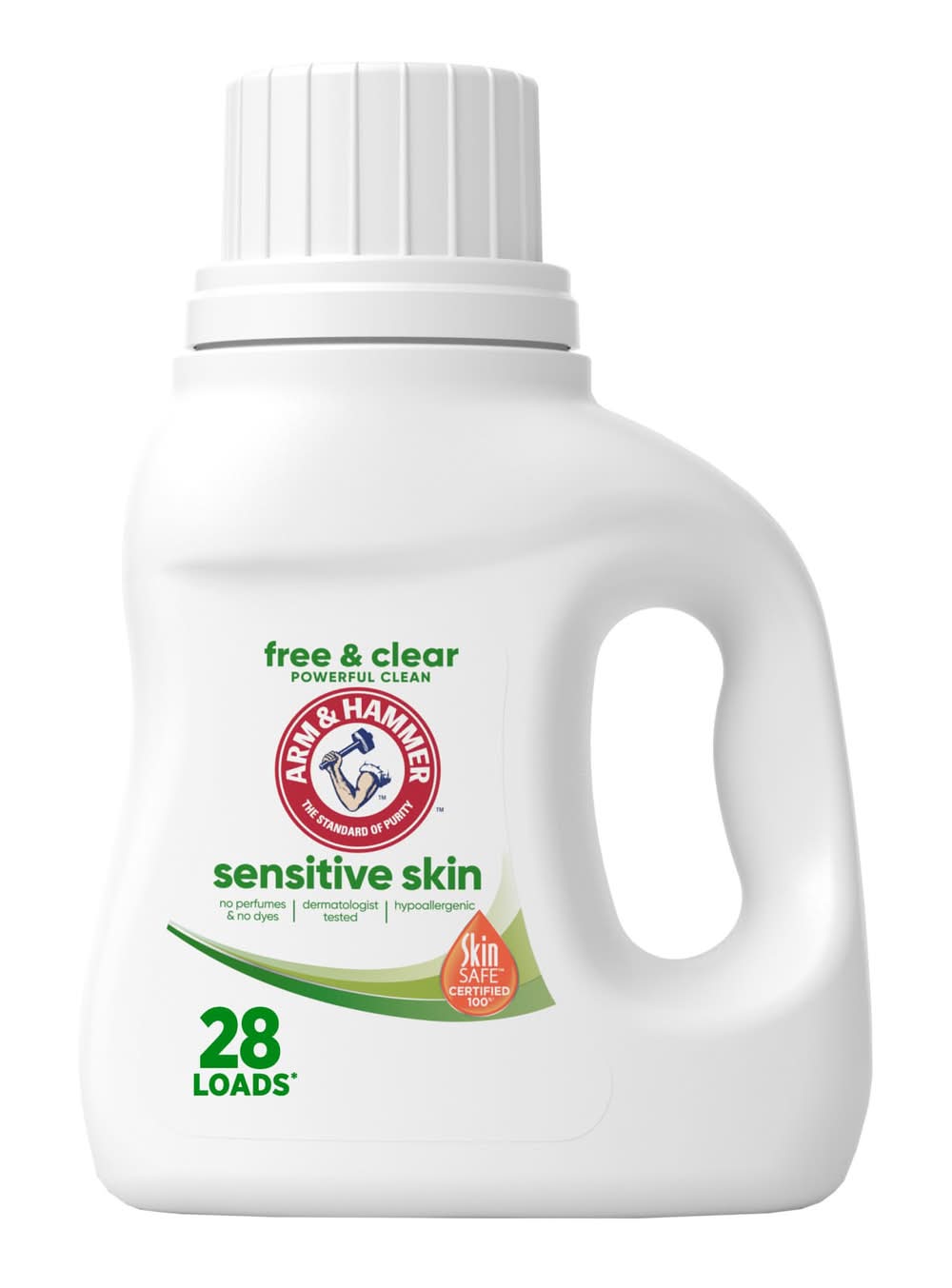 Arm & Hammer Sensitive Skin Free & Clear Laundry Liquid Detergent 28 Loads (28 fl oz)