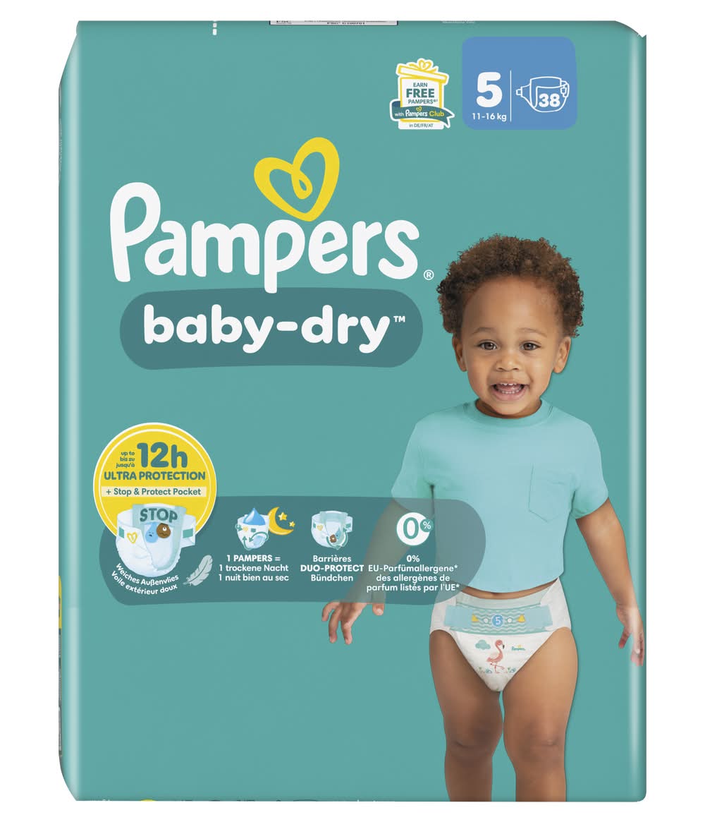 Pampers - Baby-dry couches jetables pour bébés, Étape 5 (38)