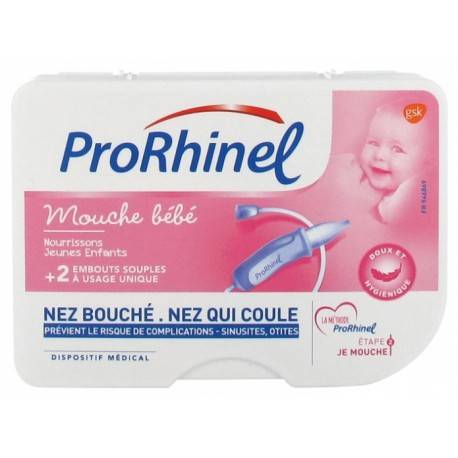 ProRhinel 20 Embouts Jetables Souples pour Mouche Bébé