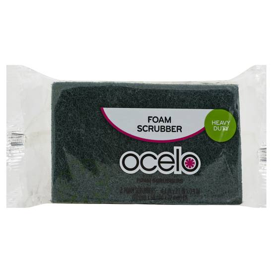 Ocelo Heavy Duty Foam Scrubber (2 scrubbers)