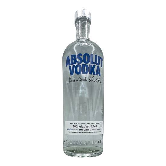 Absolut Swedish Vodka (1.14 L)