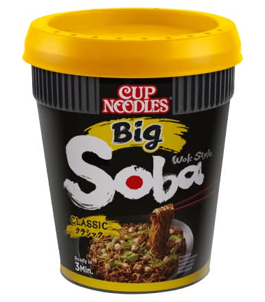 Nissin Soba Big Classic Instant Wok Style Noodles Pot (113g)