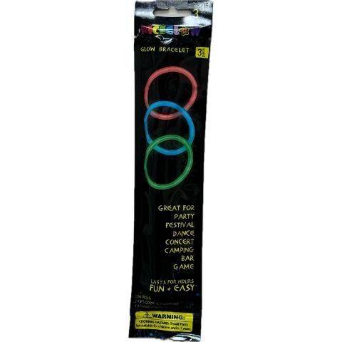 Niceglow Glow Bracelet 3y+, Multicolor (3 ct)