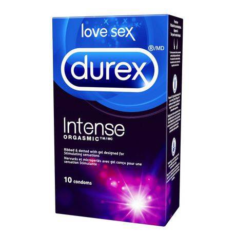 Durex Intense Orgasmic Condoms (10 units)
