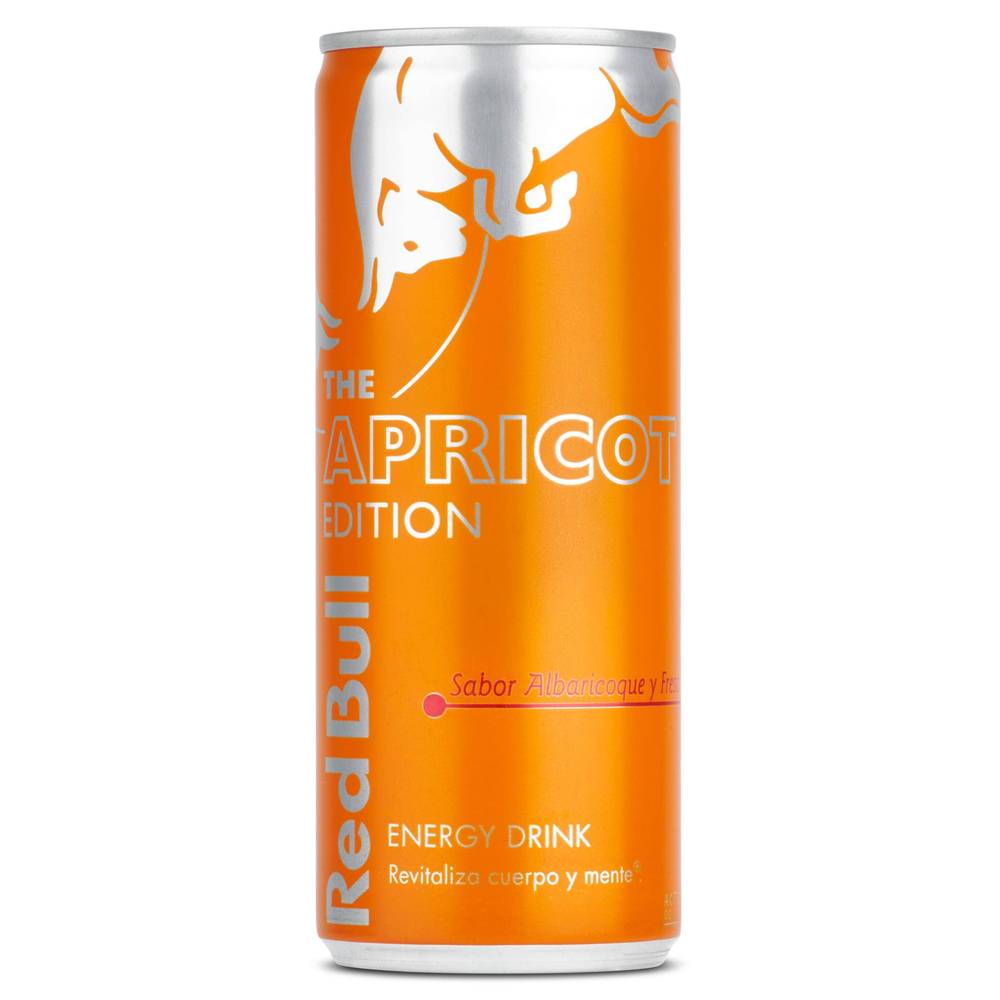 Bebida Energética Sabor Albaricoque Red Bull Lata 250 Ml