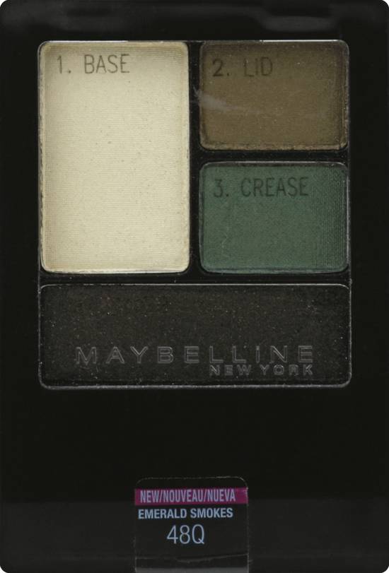 Maybelline 48q Emerald Smokes Eyeshadow Quads (0.2 oz)