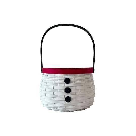 Small Snowman Basket By Ashland