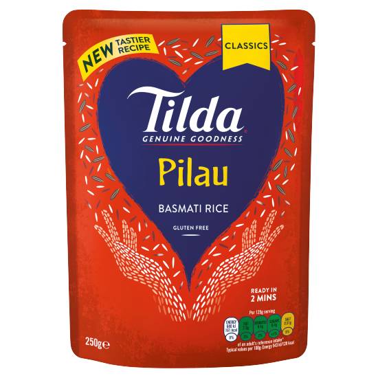 Tilda Microwave Pilau Basmati Rice (250g)