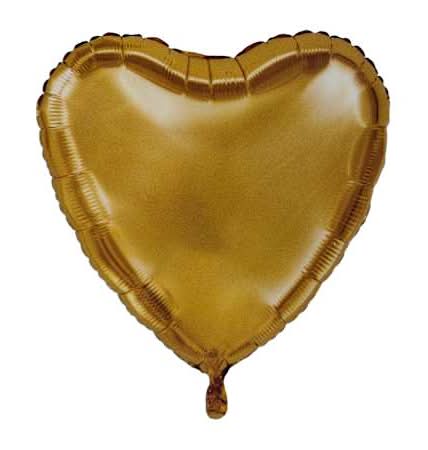 INFLATED Foil Heart Party Balloon