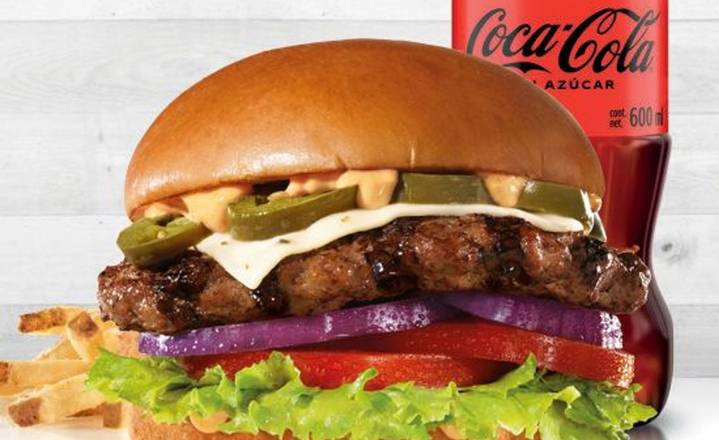 Combo Jalapeño Big Angus Burger