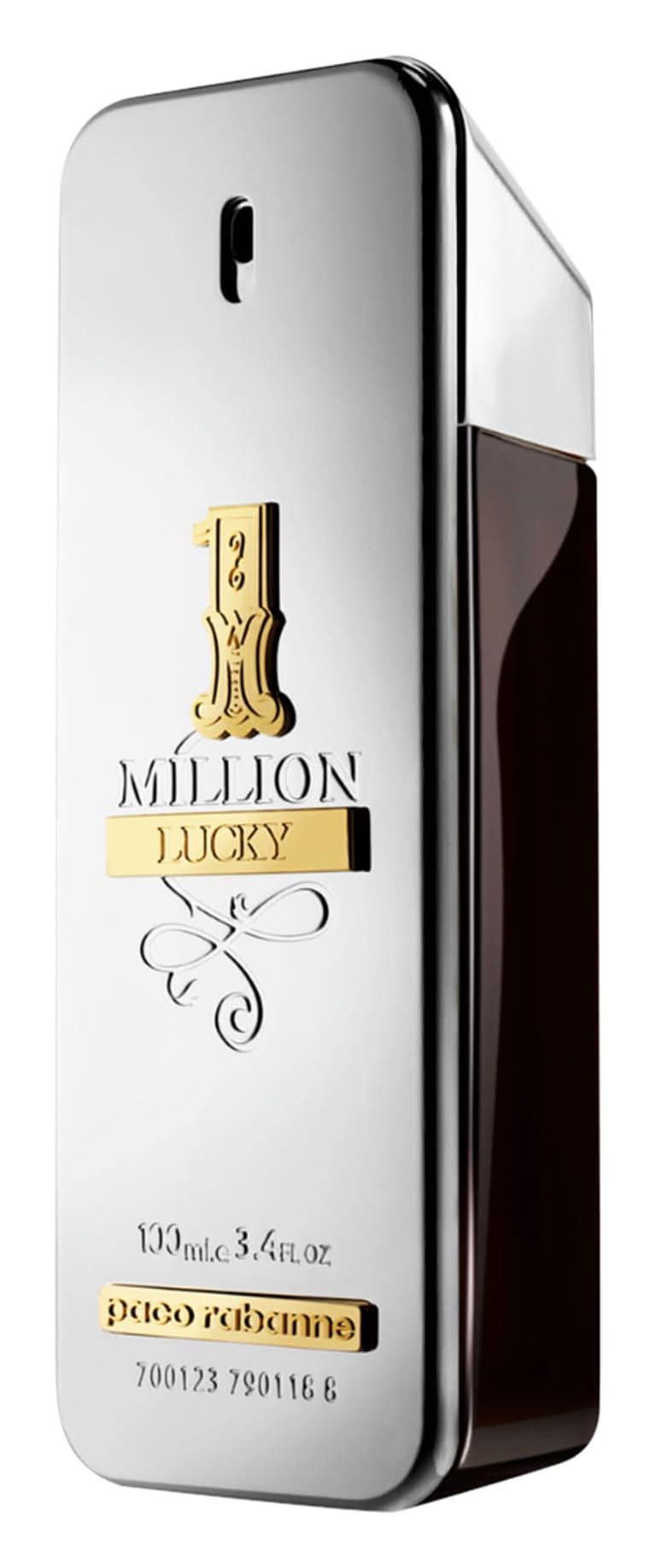 Rabanne 1 Million Lucky Eau de Toilette with Woody Cedar & Plum 3.4 oz/100 ml