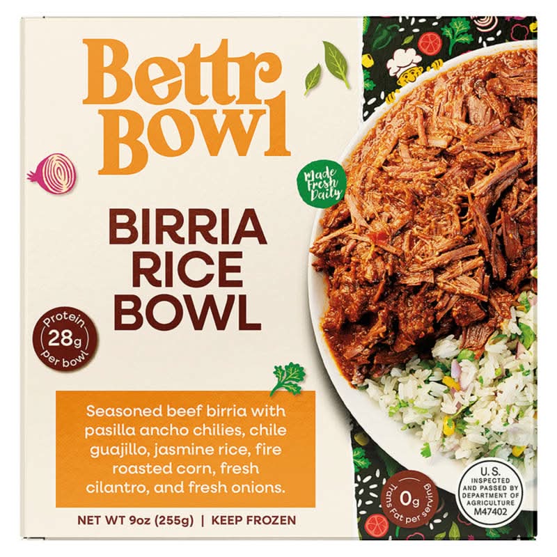 Bettr Bowl Birria Rice Bowl (9 oz)