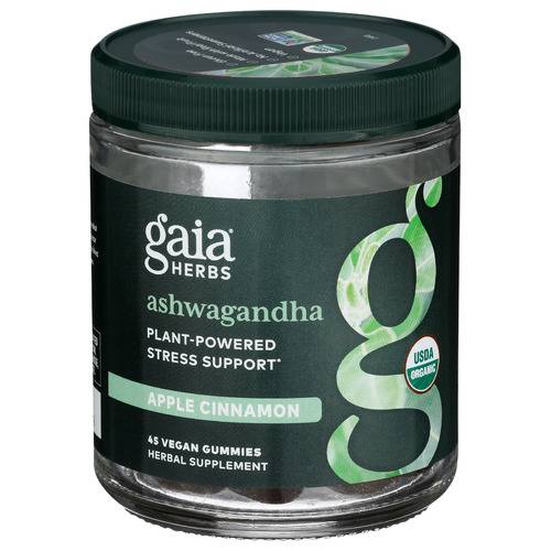 Gaia Herbs Organic Ashwagandha Gummies
