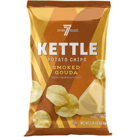 7-Select Smoked Gouda Kettle Potato Chips 2.25oz