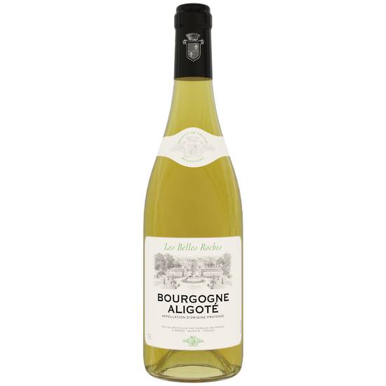 U - -Vin blanc AOC Bourgogne aligoté les jardins de l'evêché  (750 ml)