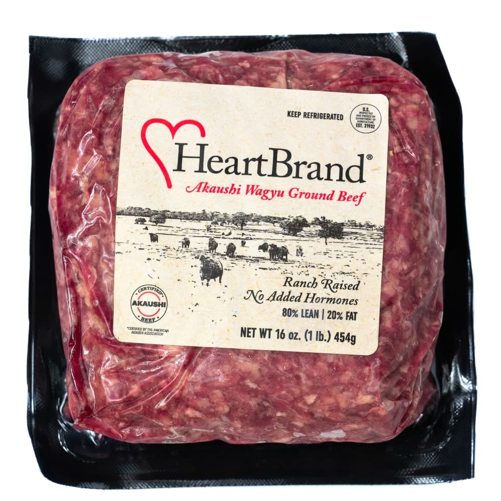 HeartBrand® 80/20 Akaushi Wagyu Ground Beef