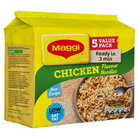 Maggi Chicken Flavour Noodles 5X59G