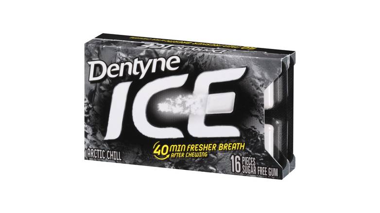Dentyne Ice Arctic Chill Sugar Free Gum, 16 Count