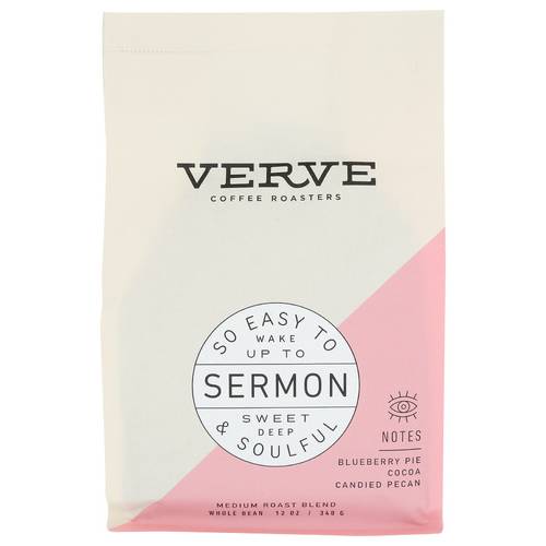 Verve Coffee Roasters Whole Bean Coffee, Blueberry -Cocoa-Candied Pecan (12 oz)