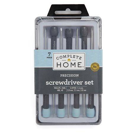Complete Home Precision Screwdriver Set (7 ct)