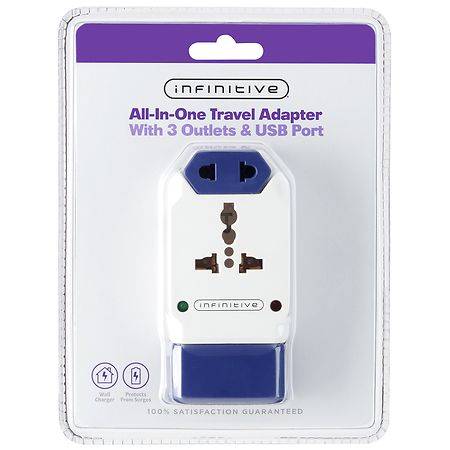 Infinitive All-In-One Travel Adapter
