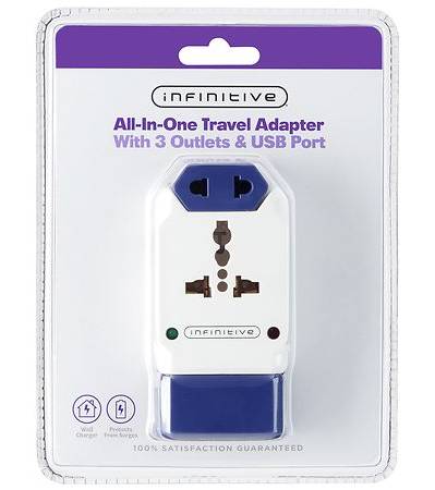Infinitive All-In-One Travel Adapter