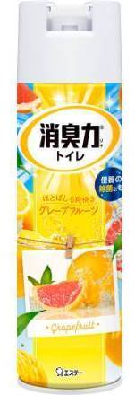 消臭力トイレスプレーグレープフルーツ３６５ｍＬ:4901070130993